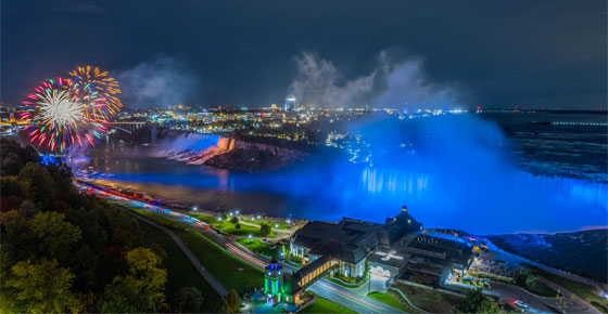 Niagara Falls Fireworks: A Breathtaking Spectacle from the Comfort of Your Suite - Embassy Suites by Hilton Niagara Falls - Fallsview Hotel, Canada